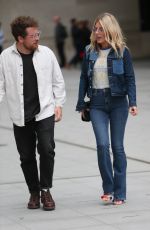 MOLLIE KING in Double Denim Out in London 06/07/2018