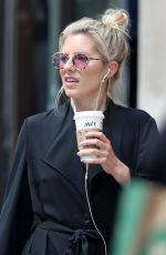 MOLLIE KING Out with Her Dog in London 06/08/2018