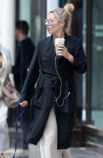 MOLLIE KING Out with Her Dog in London 06/08/2018