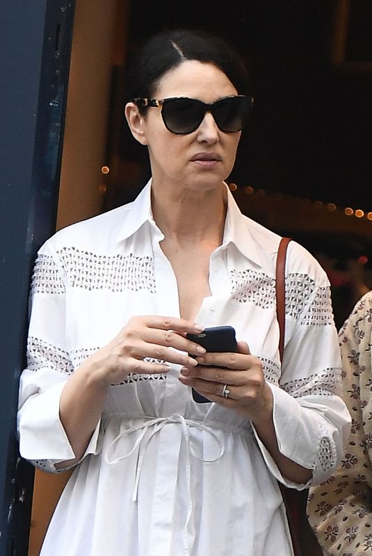 MONICA BELLUCCI Out in Paris 06/09/2018