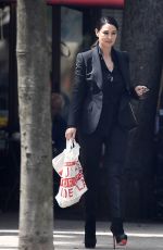 MONICA BELLUCCI Out Shopping in Paris 06/07/2018