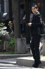 MONICA BELLUCCI Out Shopping in Paris 06/07/2018