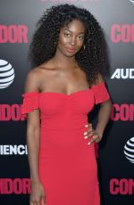 MOUNA TRAORE at Condor Premiere in Los Angeles 06/06/2018