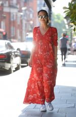 MYLEENE KLASS and CAROL VORDERMAN Out for Lunch in London 06/27/2018