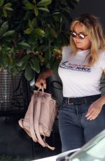 MYLEENE KLASS and CAROL VORDERMAN Out for Lunch in London 06/27/2018