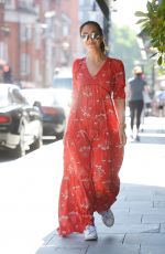 MYLEENE KLASS and CAROL VORDERMAN Out for Lunch in London 06/27/2018