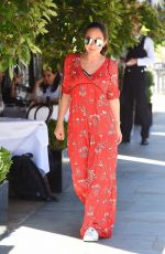 MYLEENE KLASS and CAROL VORDERMAN Out for Lunch in London 06/27/2018