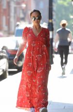 MYLEENE KLASS and CAROL VORDERMAN Out for Lunch in London 06/27/2018