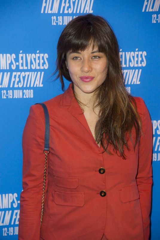 MYLENE JAMPANOI at 7th Champs Elysees Film Festival in Paris 06/19/2018