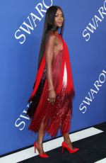NAOMI CAMPBELL at CFDA Fashion Awards in New York 06/05/2018
