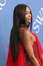 NAOMI CAMPBELL at CFDA Fashion Awards in New York 06/05/2018