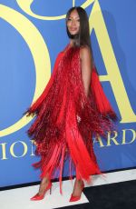NAOMI CAMPBELL at CFDA Fashion Awards in New York 06/05/2018