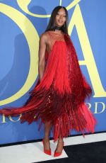 NAOMI CAMPBELL at CFDA Fashion Awards in New York 06/05/2018