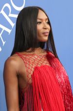 NAOMI CAMPBELL at CFDA Fashion Awards in New York 06/05/2018