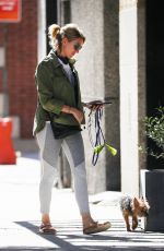 NAOMI WATTS Out with Her Dog in New York 06/11/2018
