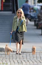 NAOMI WATTS Walks Her Dogs Out in New York 06/17/2018