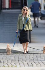 NAOMI WATTS Walks Her Dogs Out in New York 06/17/2018