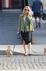 NAOMI WATTS Walks Her Dogs Out in New York 06/17/2018
