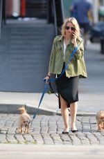 NAOMI WATTS Walks Her Dogs Out in New York 06/17/2018