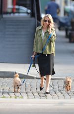 NAOMI WATTS Walks Her Dogs Out in New York 06/17/2018