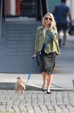 NAOMI WATTS Walks Her Dogs Out in New York 06/17/2018
