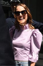 NATALIE PORTMAN Leaves SiriusXM Studios in New York 06/15/2018
