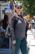 NATASHA HENSTRIDGE Out Shopping in Los Angeles 06/11/2018