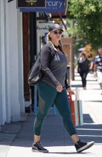 NATASHA HENSTRIDGE Out Shopping in Los Angeles 06/11/2018
