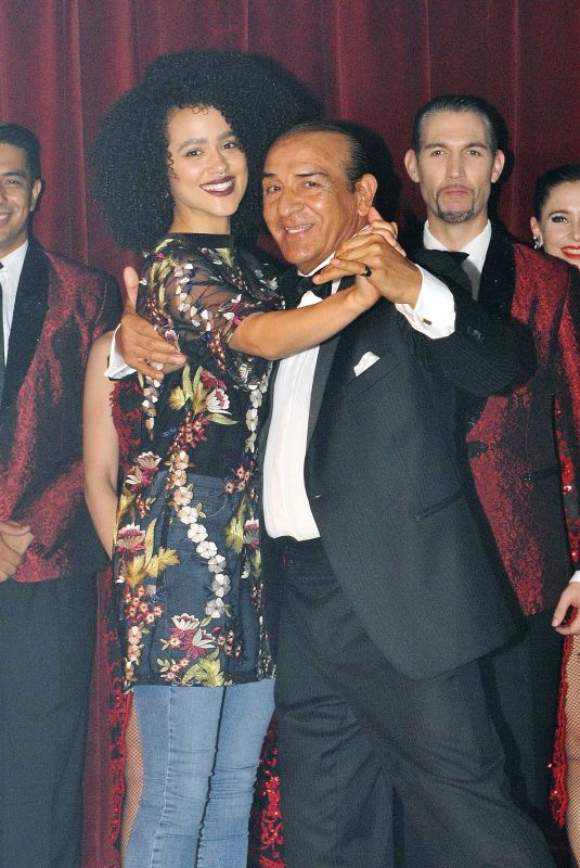 NATHALIE EMMANUEL at a Tango Show in Buenos Aires 05/29/2018