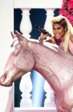 NICKI MINAJ Perfprms at 2018 BET Awards in Los Angeles 06/24/2018