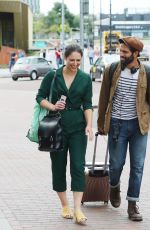 NICOLA TORP and Charlie De Melo Out in Manchester 06/13/2018