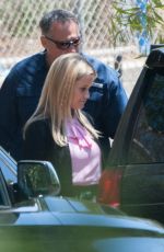 NICOLE KIDMAN, REESE WITHERPOON and SHAILENE WOODLEY on the Set of Big Little Lies in Los Angeles 06/18/2018