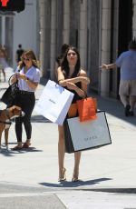 NICOLETTE GRAY Out Shopping on Rodeo Drive in Beverly Hills 06/19/2018