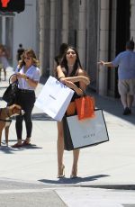 NICOLETTE GRAY Out Shopping on Rodeo Drive in Beverly Hills 06/19/2018
