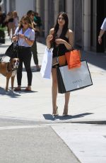 NICOLETTE GRAY Out Shopping on Rodeo Drive in Beverly Hills 06/19/2018