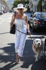 NICOLLETTE SHERIDAN Out for Lunch at Il Pastaio in Beverly Hills 06/27/2018