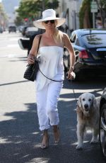 NICOLLETTE SHERIDAN Out for Lunch at Il Pastaio in Beverly Hills 06/27/2018