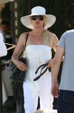 NICOLLETTE SHERIDAN Out for Lunch at Il Pastaio in Beverly Hills 06/27/2018