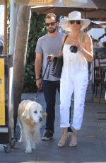 NICOLLETTE SHERIDAN Out for Lunch at Il Pastaio in Beverly Hills 06/27/2018