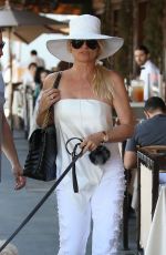 NICOLLETTE SHERIDAN Out for Lunch at Il Pastaio in Beverly Hills 06/27/2018