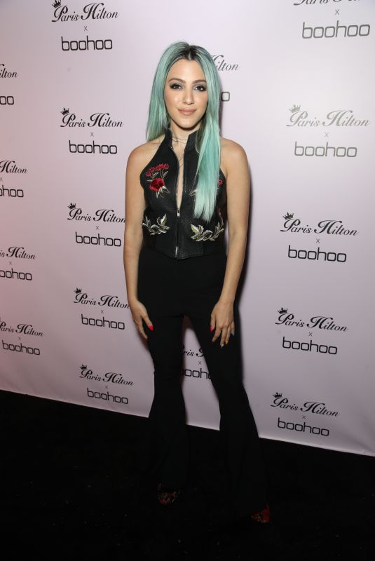 NIKI DEMARTINO at Boohoo x Paris Hilton Launch Party in Los Angeles 06/20/2018