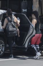 NIKKI and BRIE BELLA Arrives at a Gym in Mission Bay 06/02/2018