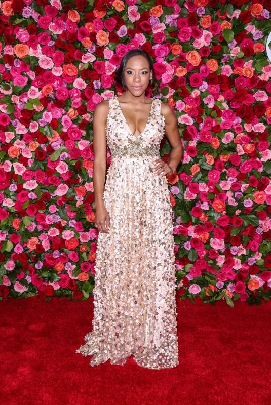 NIKKI M. JAMES at 2018 Tony Awards in New York 06/10/2018