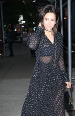 NINA DOBREV Arrives at Dior Makeup Launch Dinner in New York 06/07/2018