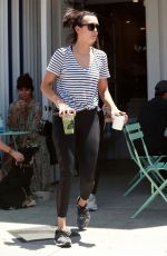 NINA DOBREV at Bluestone Lane Coffee Shop in Studio City 06/21/2018
