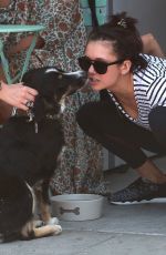 NINA DOBREV at Bluestone Lane Coffee Shop in Studio City 06/21/2018