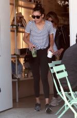 NINA DOBREV at Bluestone Lane Coffee Shop in Studio City 06/21/2018