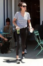 NINA DOBREV at Bluestone Lane Coffee Shop in Studio City 06/21/2018