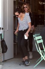 NINA DOBREV at Bluestone Lane Coffee Shop in Studio City 06/21/2018