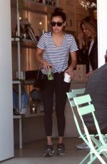 NINA DOBREV at Bluestone Lane Coffee Shop in Studio City 06/21/2018